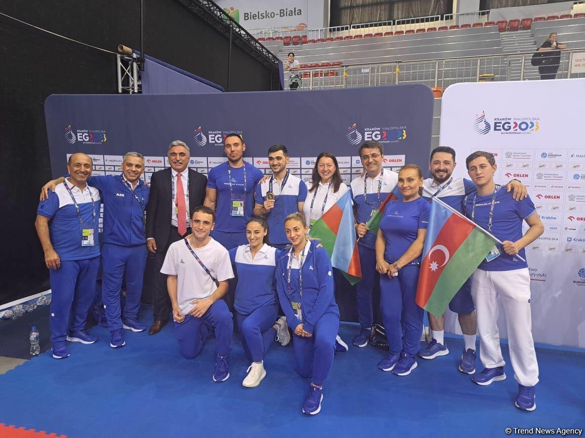 Азербайджан завоевал "золото" на Европейских играх в Польше