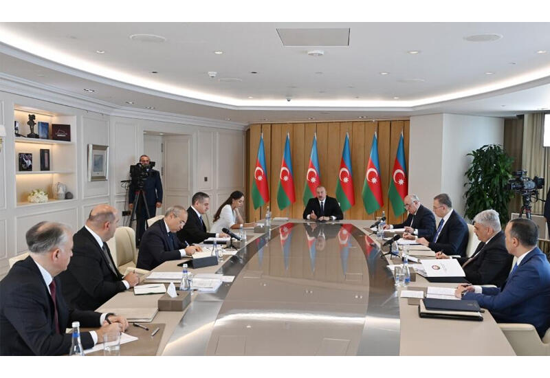Президент Ильхам Алиев: Забрасывание полиции камнями никому не делает чести