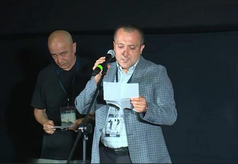 Азербайджанский режиссер на церемонии награждения Международного кинофестиваля имени Андрея Тарковского в России