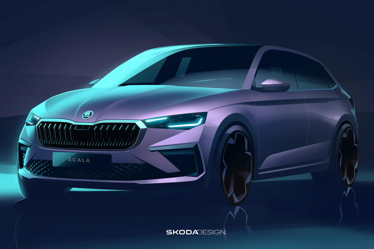 Skoda анонсировала обновленные модели Kamiq и Scala