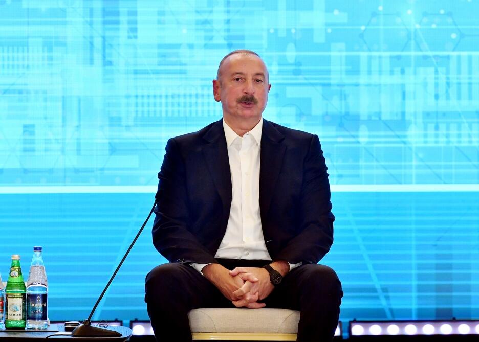Президент Ильхам Алиев: Реализация проекта Транскаспийского газопровода будет выглядеть нереалистично пока не будут известны источники его финансирования