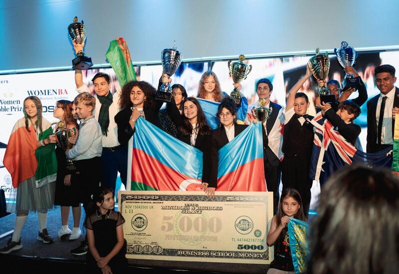 Студенты Miniboss Business School Baku стали победителями чемпионата мира по стартапам среди детей и подростков!