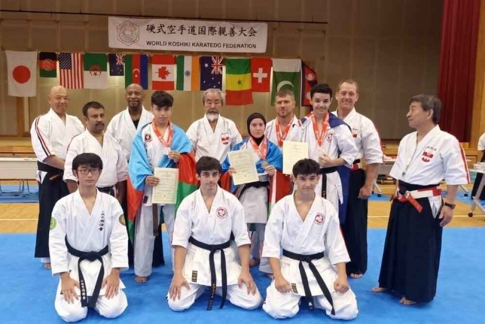 Azərbaycan karateçiləri Yaponiyada keçirilən beynəlxalq turnirdə uğur qazanıblar