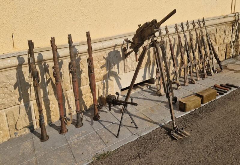 Обновленный список конфискованного вооружения в Карабахе