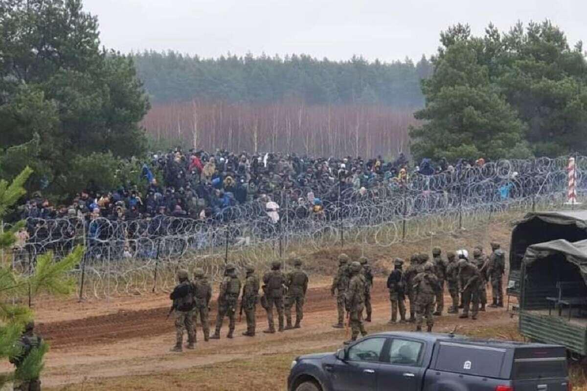 Обострение на польско-белорусской границе