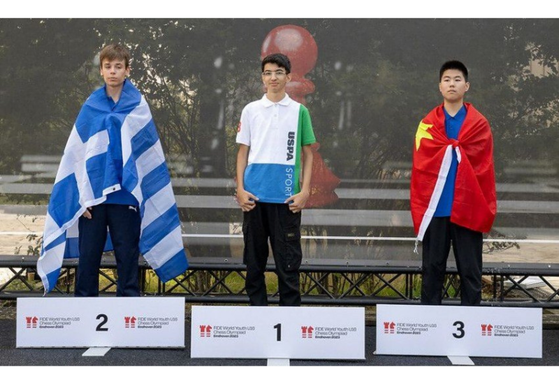 Азербайджанский шахматист завоевал золотую медаль на Олимпиаде