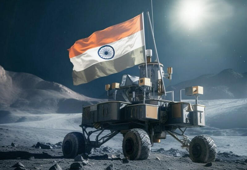 Индийский луноход проехал 8 м по поверхности спутника Земли