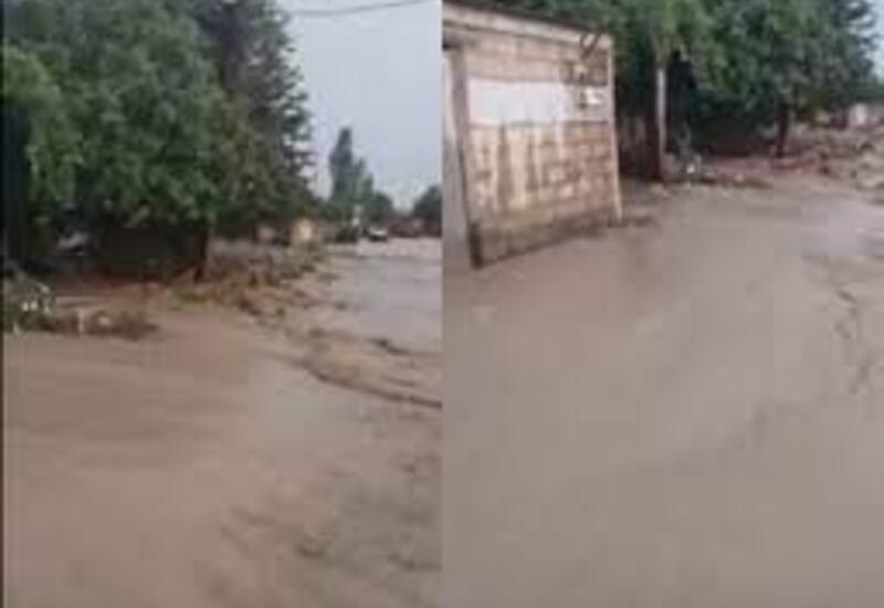В Шекинском районе Азербайджана затоплены два села