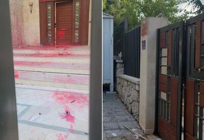 Армяне напали на посольство Азербайджана в Ливане - ФОТО - ВИДЕО