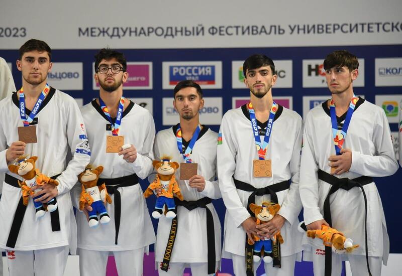 Азербайджанские тхэквондисты завоевали "бронзу" на соревнованиях в Екатеринбурге
