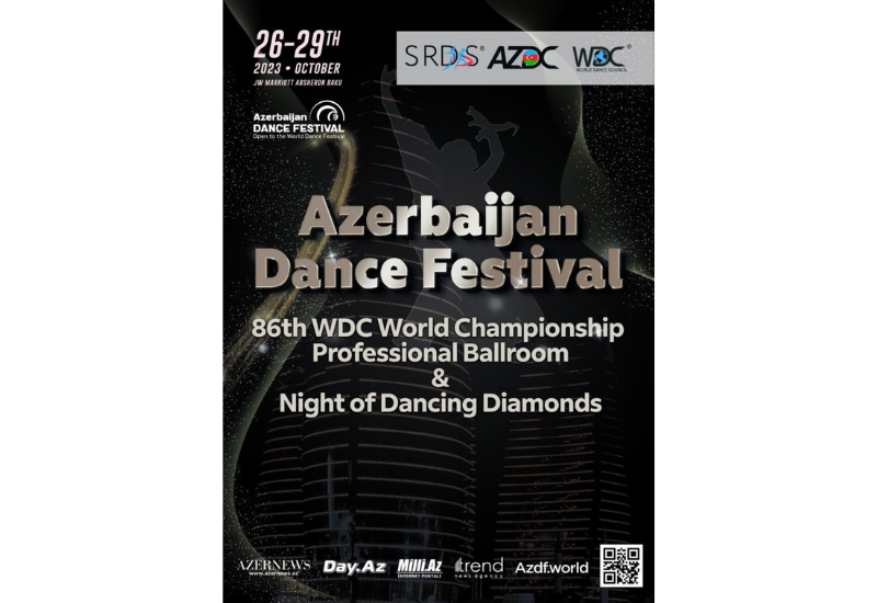 В Баку пройдет Чемпионат мира по Европейской программе по версии WDC и уникальное шоу Night of the Dancing Diamonds