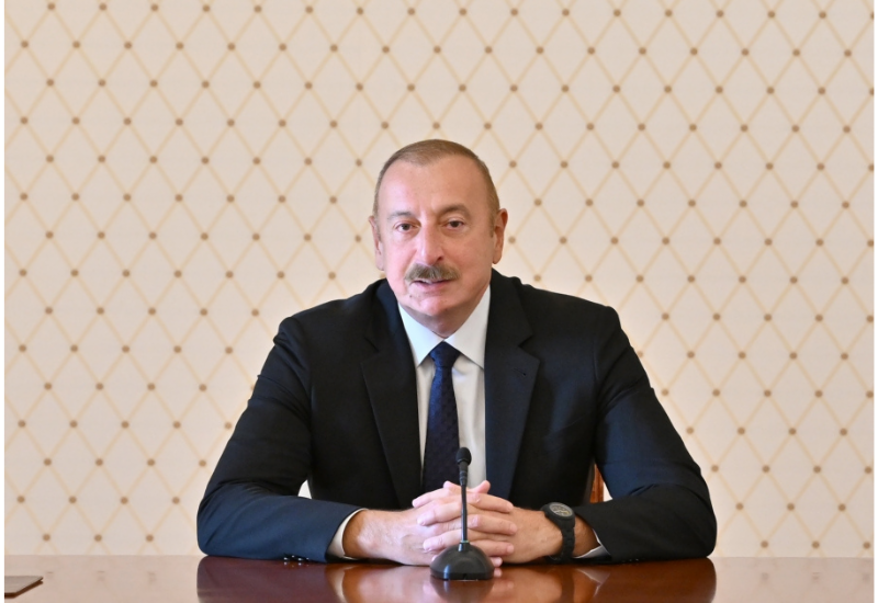 Президент Ильхам Алиев: На нашем мероприятии должен и будет развеваться флаг и Северного Кипра
