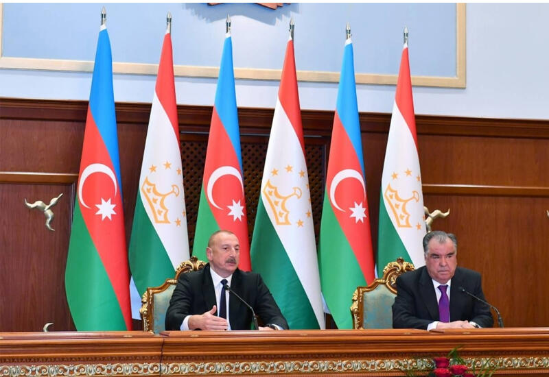 Президент Ильхам Алиев: Нас, как дружественную страну, радуют завоевание Таджикистаном авторитета на международной арене