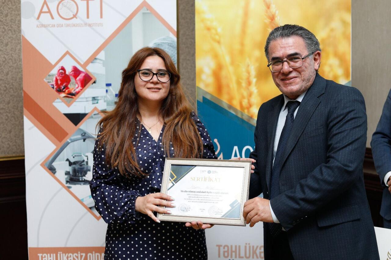 AQTA və MEDİA jurnalistlər üçün təlim keçirib