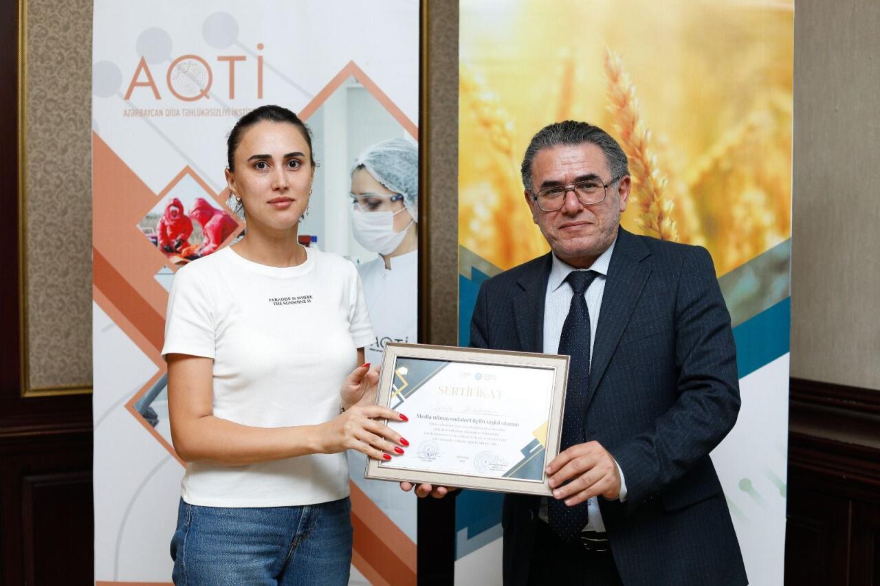 AQTA və MEDİA jurnalistlər üçün təlim keçirib