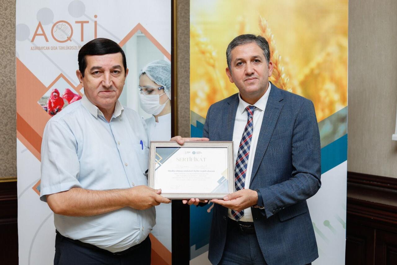 AQTA və MEDİA jurnalistlər üçün təlim keçirib