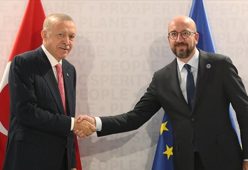 Эрдоган и Мишель обсудили шаги, необходимые для полноправного членства Турции в ЕС