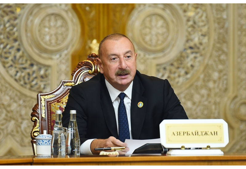 Президент Ильхам Алиев: Азербайджан активно работает над расширением возможностей своей Cудостроительной верфи