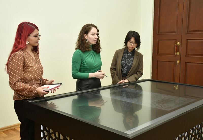 В Национальном музее истории Азербайджана прошла встреча с японским ученым