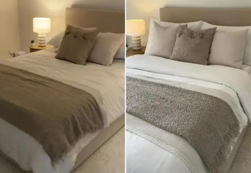 Тиктокерша придумала бесплатный способ придать спальне более дорогой вид