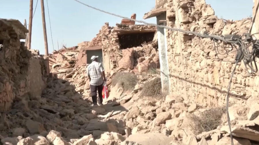 Так сейчас выглядят деревни в Марокко после землетрясения