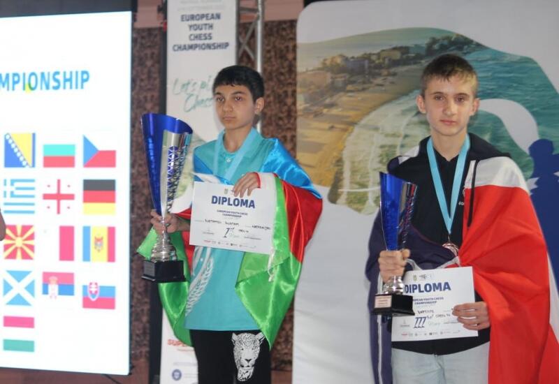 Сборная Азербайджана по шахматам стала чемпионом Европы в командном зачете