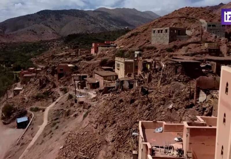 Последствия землетрясения в Марокко
