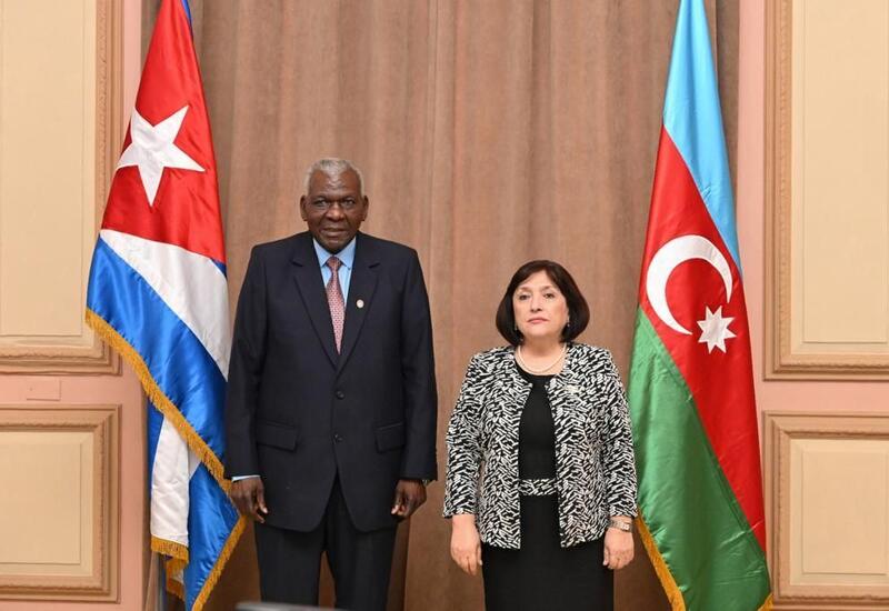 Сахиба Гафарова встретилась с председателем Национальной ассамблеи народной власти Кубы