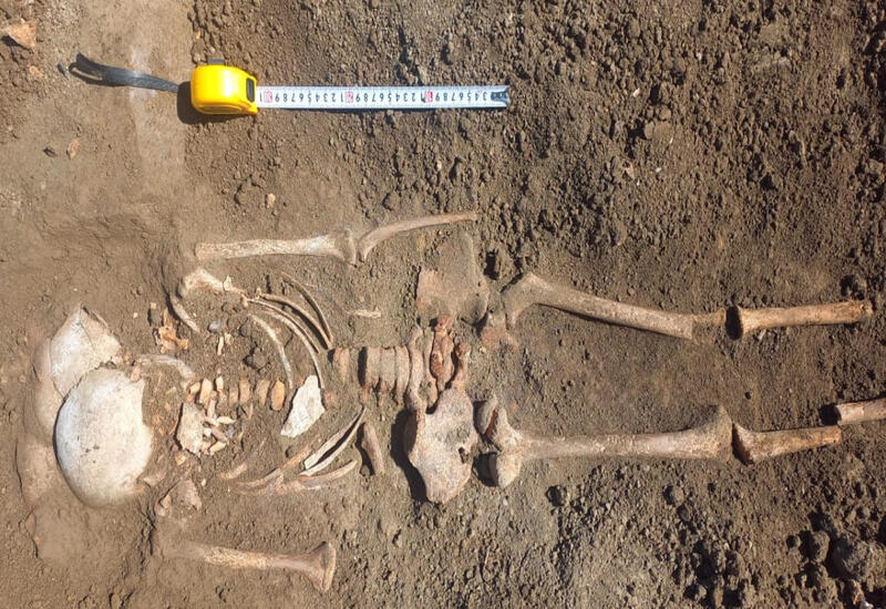 В Хачмазе найдены человеческие останки, датируемые III тысячелетием до н.э.