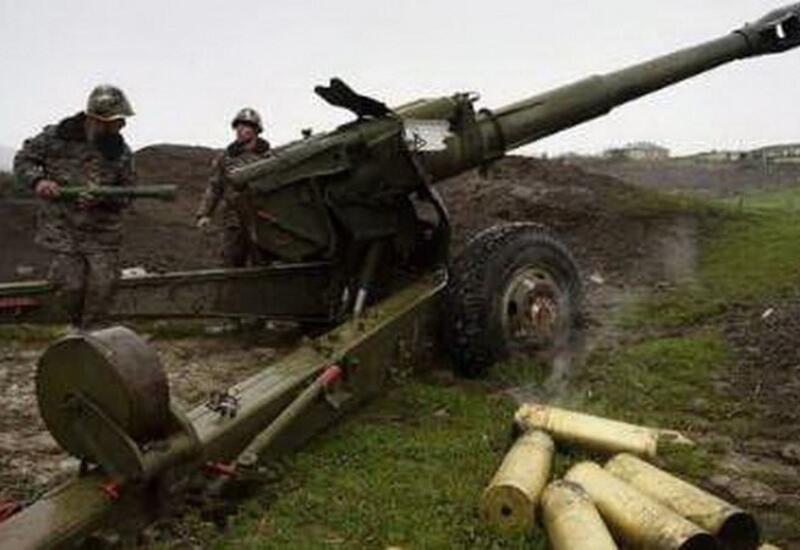 ВС Армении обстреливают позиции азербайджанской армии из артиллерийских установок