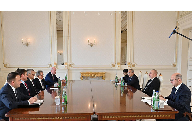 Президент Ильхам Алиев принял председателя правления BP