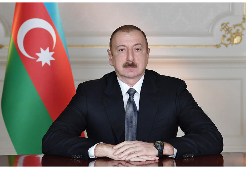 Президент Ильхам Алиев направил письмо Президенту Ирака