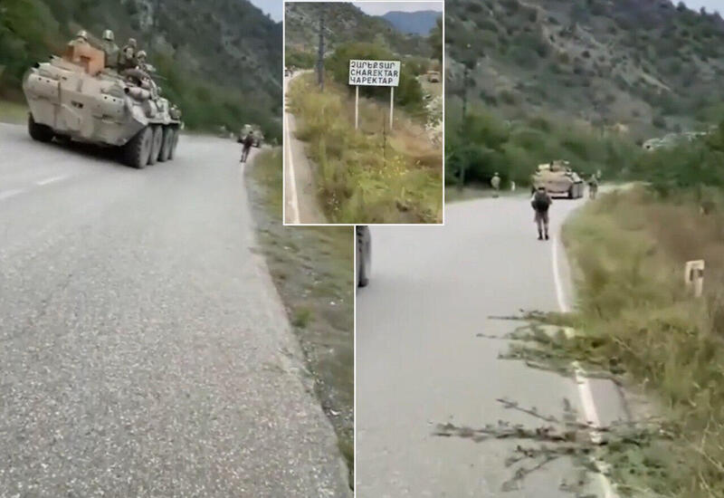 Азербайджанская армия вошла в село Чарекдар Агдеринского района