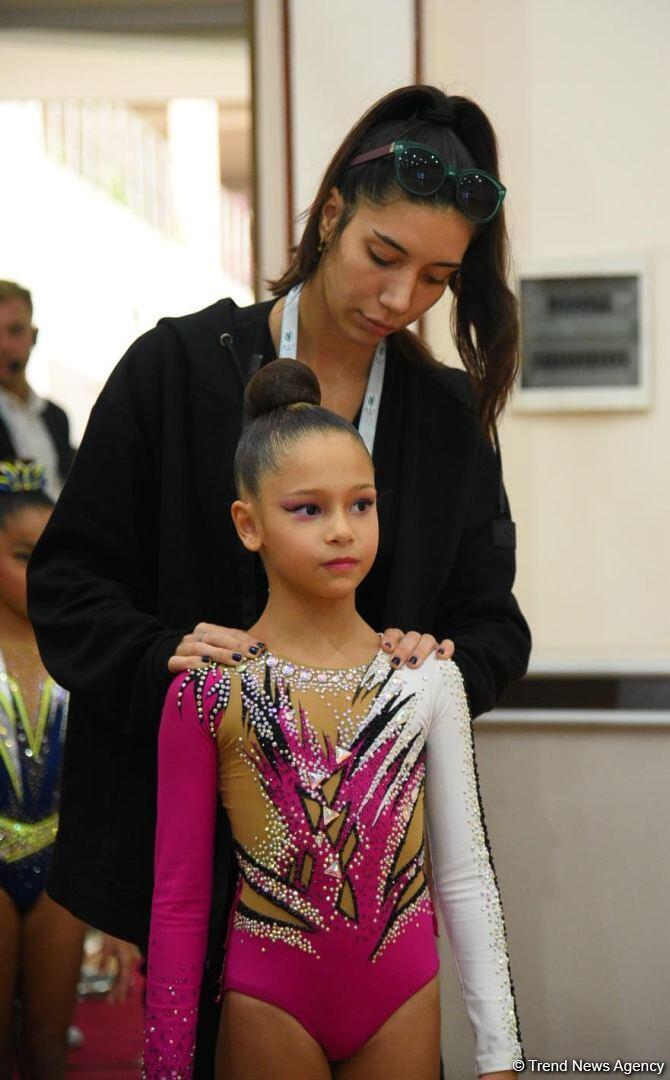 В Нахчыване стартовал Международный турнир по художественной гимнастике "Grace of Nature"