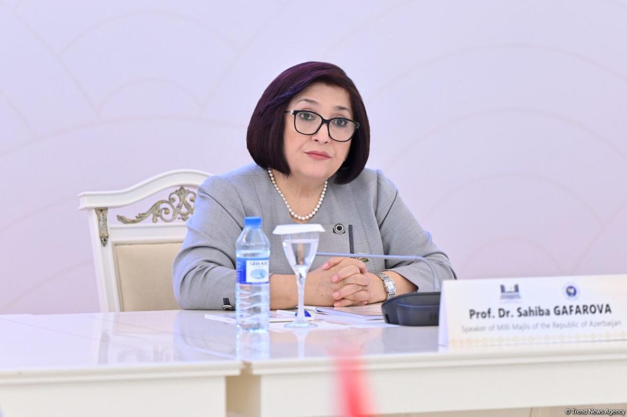 Сахиба Гафарова рассказала об антитеррористических мероприятиях на заседании Азиатской парламентской ассамблеи