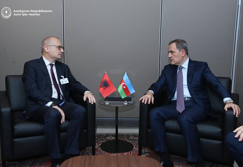 Главы МИД Азербайджана и Албании обсудили реинтеграцию армянских жителей Карабаха