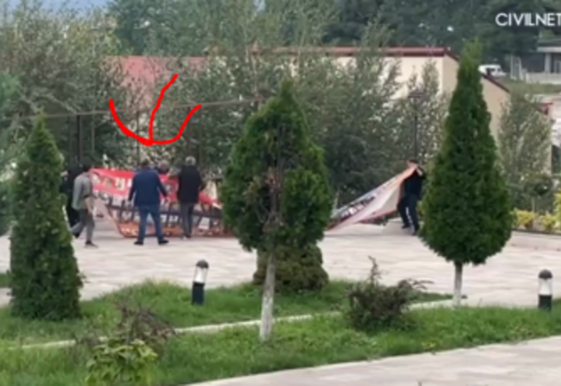 Separatçılar Qarabağdan qondarma simvollarını təmizləməyə başladılar