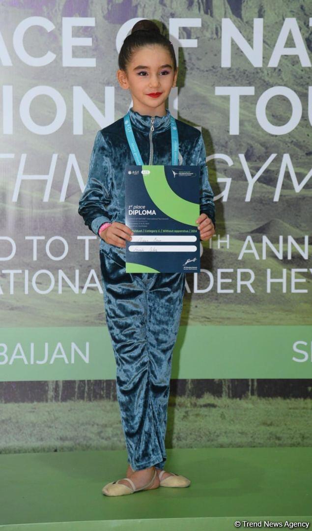 В Нахчыване завершился Международный турнир по художественной гимнастике "Grace of Nature" – заветные медали и незабываемые впечатления