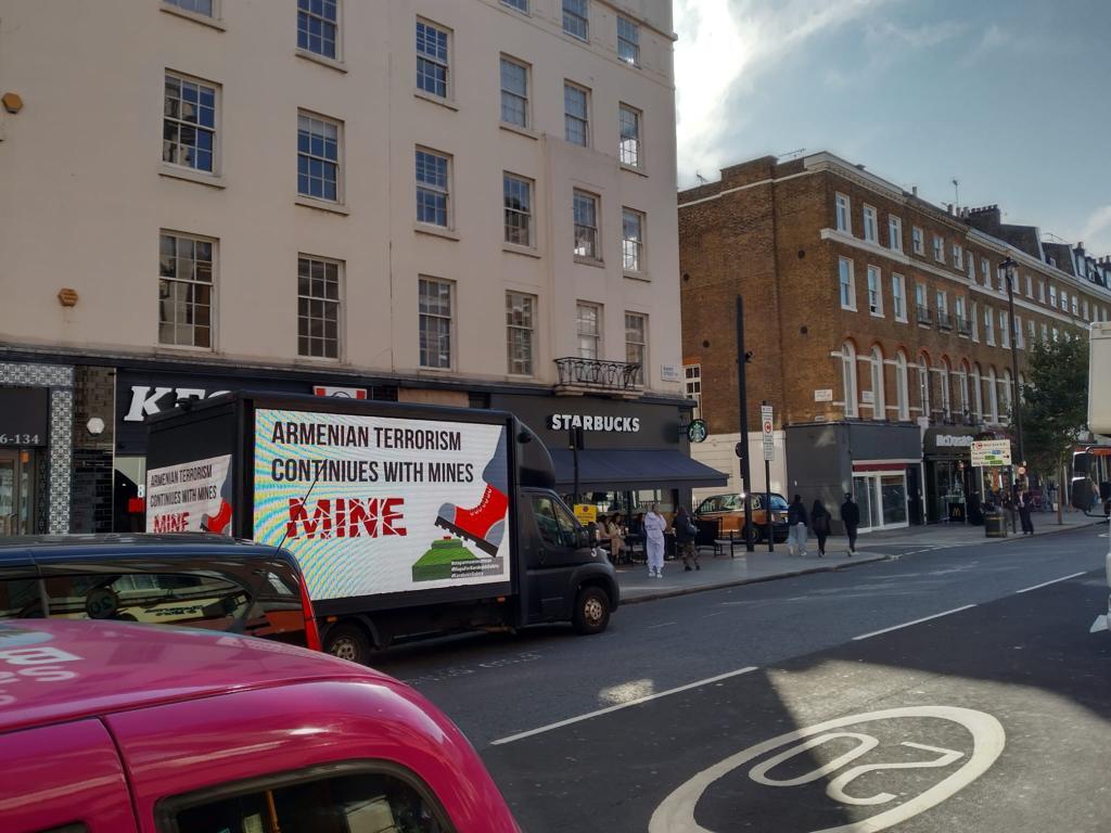 Жителей Лондона и Манчестера проинформировали об армянском минном терроризме