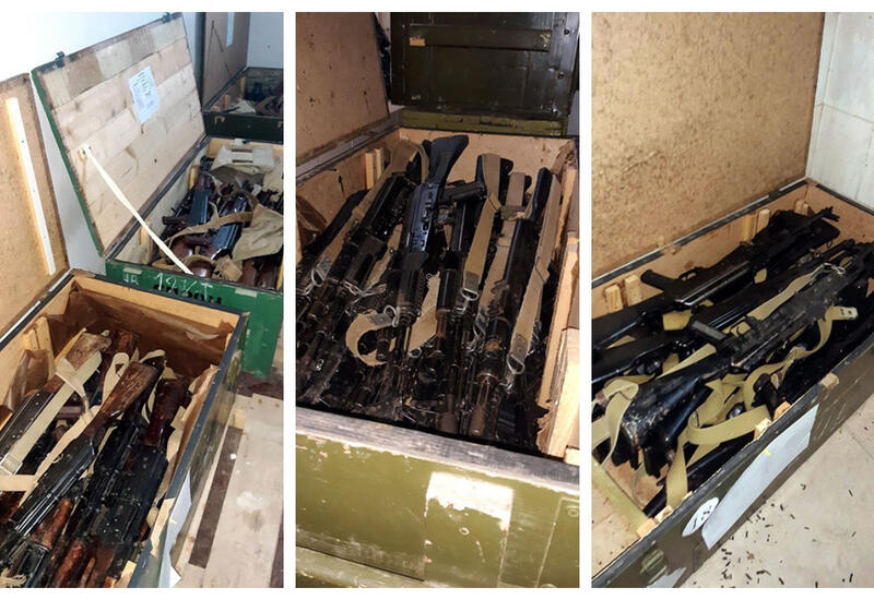 На территории незаконно действовавшей в Кяльбаджаре компании обнаружены боеприпасы