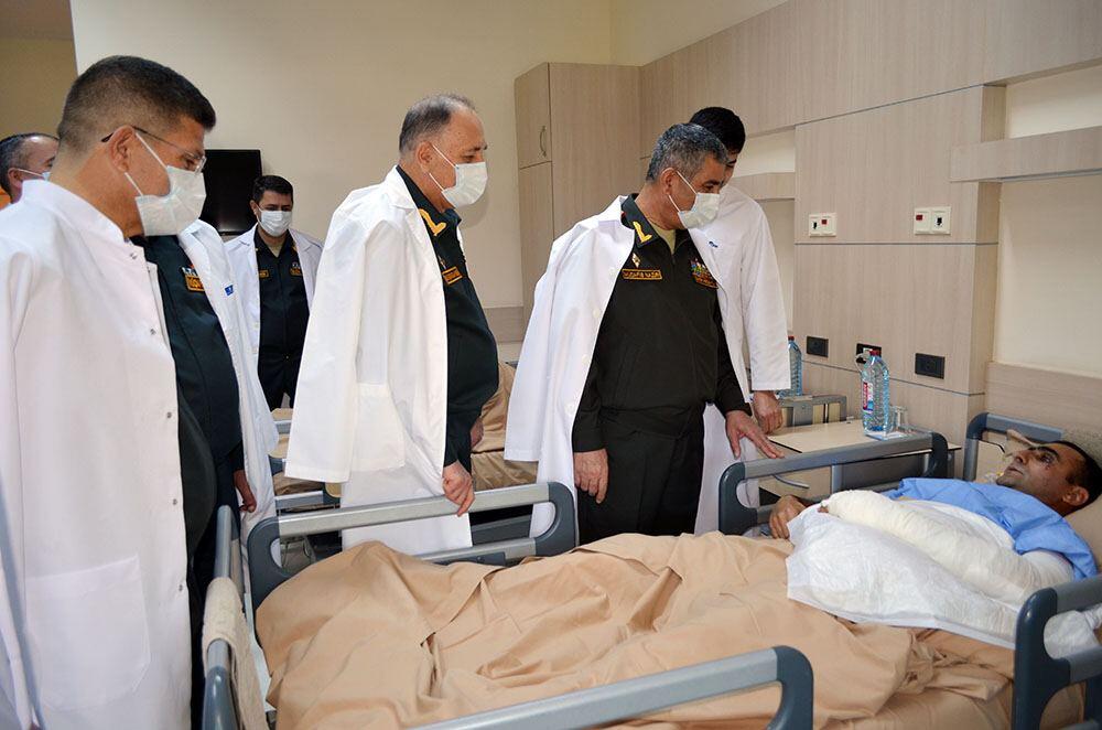 Руководящий состав Министерства обороны посетил Военный госпиталь