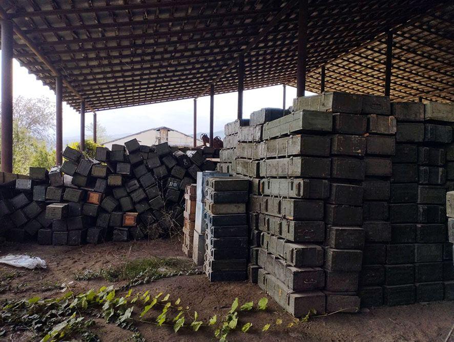 В Карабахе продолжается конфискация оружия и боеприпасов сепаратистов