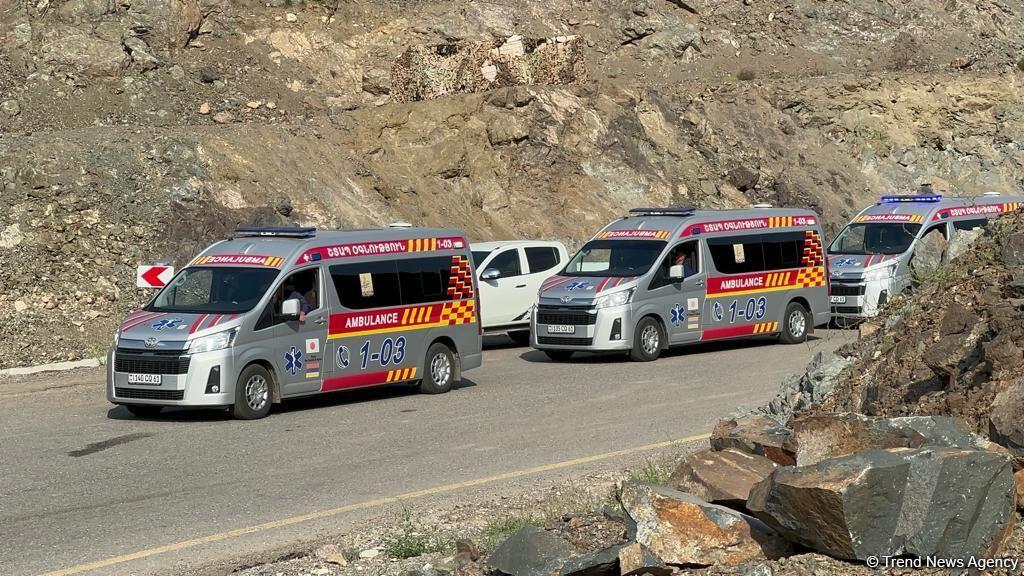 Через ППП "Лачин в Армению доставили 23 человек, нуждающихся в медицинской помощи