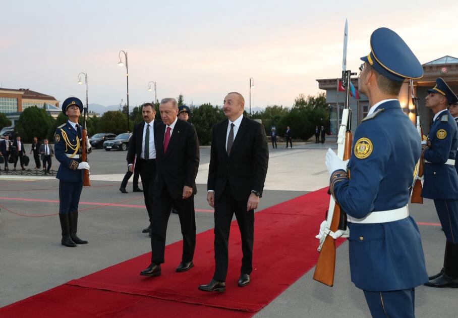 Завершился официальный визит Президента Турции Реджепа Тайипа Эрдогана в Азербайджан