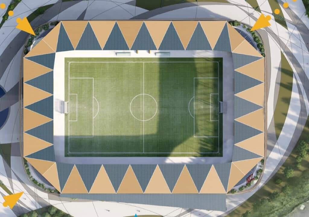 Так выглядит проект нового стадиона Гянджи
