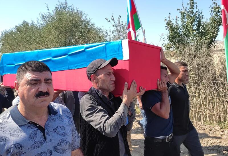Останки пропавшего без вести 30 лет назад в Физули азербайджанского военнослужащего доставили в Сальян