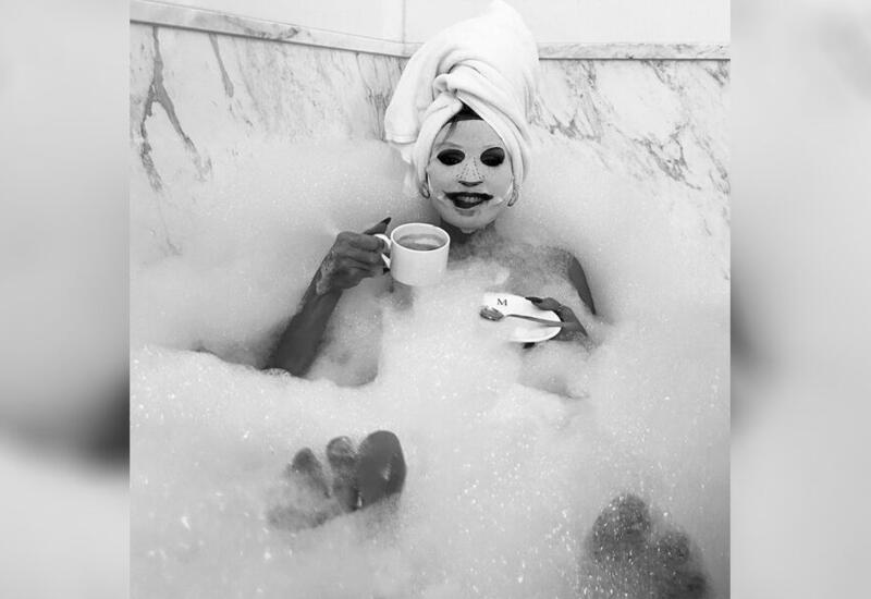 50-летнюю Хайди Клум высмеяли за фото в ванной