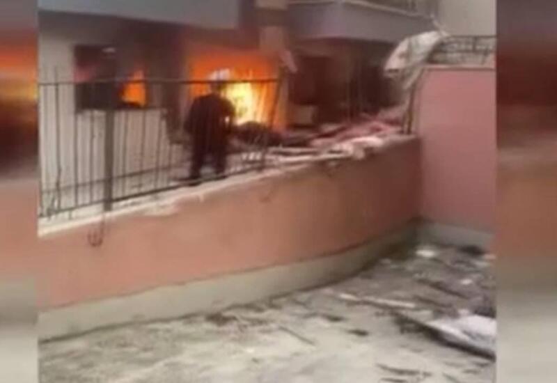Взрыв в жилом доме в Анкаре