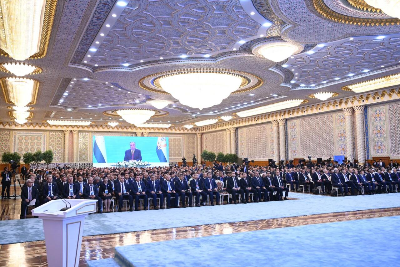 Али Асадов на Международном инвестиционном форуме "Душанбе 2023"