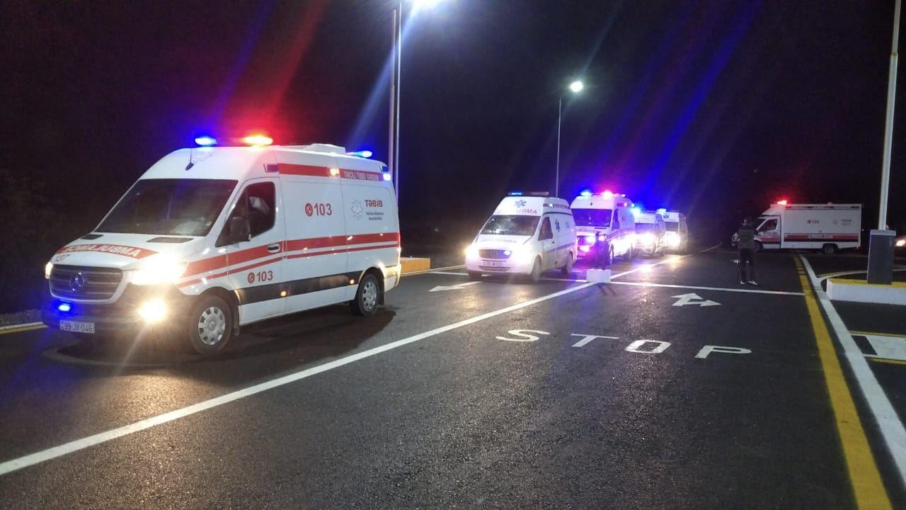 В Ханкенди направлены 7 машин скорой помощи